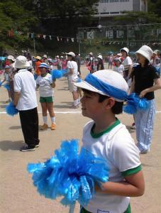 Kevin at Sports Day