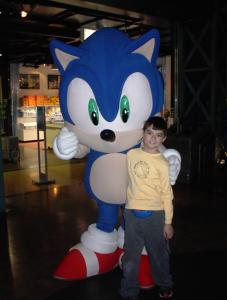 Tokyo with Sonic at Joyopolis