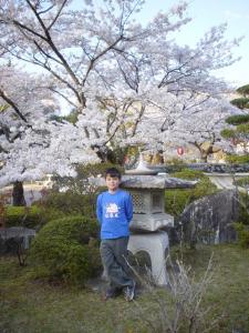 Kevin at Fukujuji Temple 